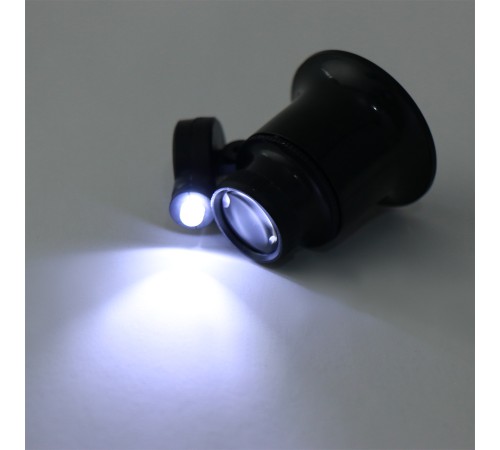 Nikula-20x Büyütmeli,saat,takı Onarım Için Cam Lensli Optik ışıklı  Göz Büyüteç-mg13b--9a