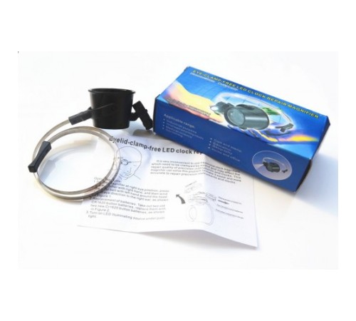 Nikula-Saat.ve Elektronik Onarım Için Göze Kelepçeli Takılan Büyüteç 15x