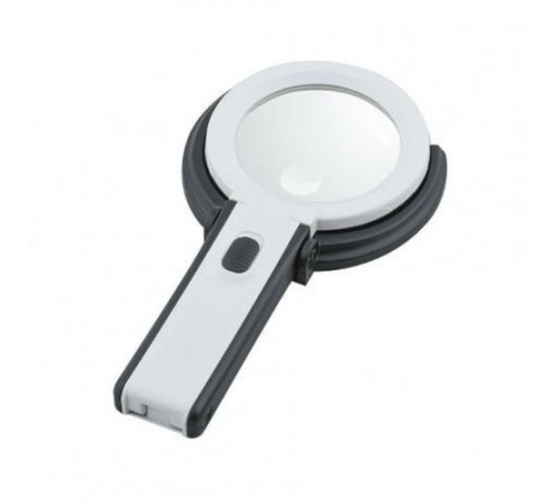 Nikula-2x5x120mm   10 Ledli  Masaüstü Büyüteç