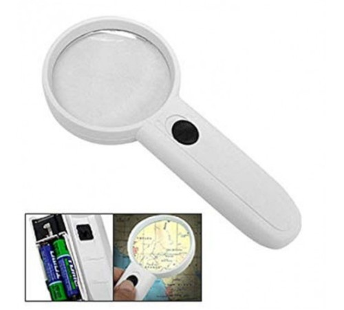 Nikula-3x75mm çıft Ledli Okuma Büyüteç Mg6b-5