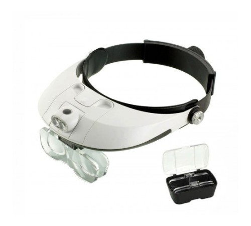 Nikula-5 Mercekli çok Fonksiyonlu, Başlık Tip ışıklı BüyüteçMG81001-G