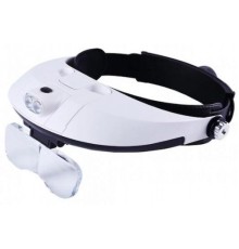 Nikula-5 Mercekli çok Fonksiyonlu, Başlık Tip ışıklı BüyüteçMG81001-G