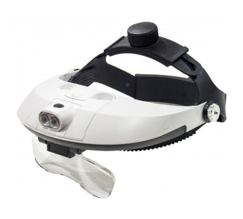 Nikula-5 Mercekli çok Fonksiyonlu, Başlık Tip ışıklı Büyüteç 81001H