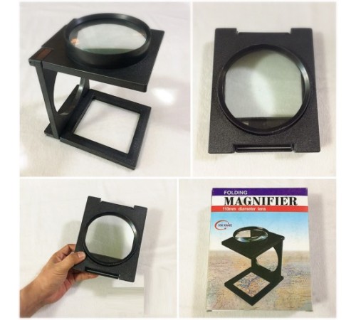 Nikula-Masa üstünde Proje çizimi.küçük Yazı Vb Okuma İçin Mükemmel 110 Mm Katlanır Büyüteç