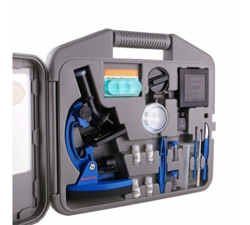 Nikula-çocuklar Ve Yeni Başlayanlar Mikroskop Set Ile 300x 600x 1200x Büyütme