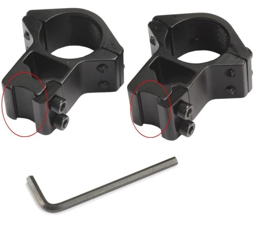 Nikula-25.4mm dürbün için 11mm YÜKSEK Havalı Tüfek / Av tüfeği Ayağı