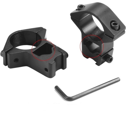 Nikula-25.4mm dürbün için 11mm YÜKSEK Havalı Tüfek / Av tüfeği Ayağı