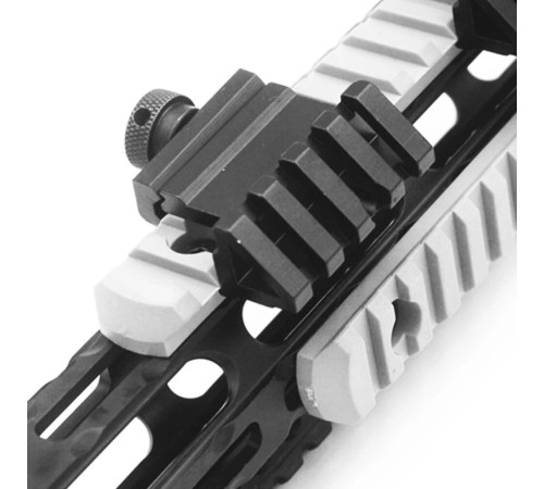 Taktik 45 derece açı ofset yan adaptörü RTS 20mm Picatinny ray