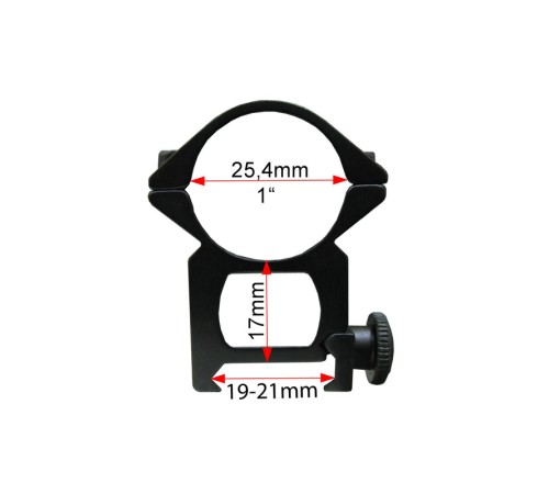 Nikula Çift vidalı 22 Mm Silah Dürbün Montaj Ayağı