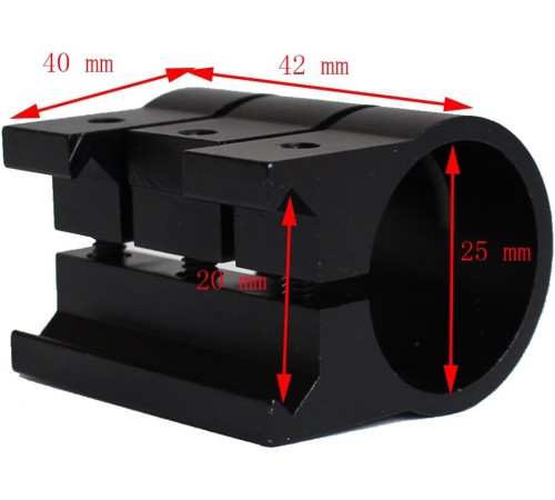 Nikula- Picatinny Raylı Tüfeklere Fener ve Lazer Takma Aparatı