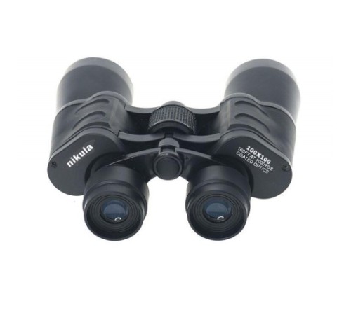 Nikula 100x100 Kauçuk Kaplamalı Mavı Cam Mercekli Dürbün