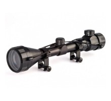 3-9x50 Nikula Zoomlu Keskin Nişancı Dürbünü Kırmızı,yeşil İşik Tüfek çelik Gövde