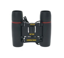 30x60 Nikula Cepte taşımalı Kauçuk kaplamalı Mini Dürbün-siyah