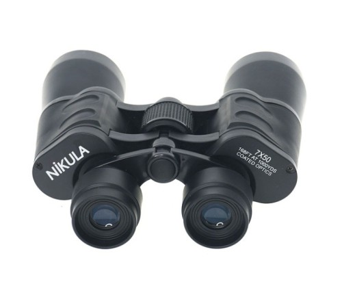 Nikula 7x50 Kauçuk Kaplamalı Mavı Cam Mercekli Dürbün