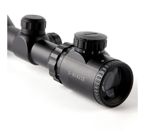 3-9x42 Nikula Zoomlu Av Tüfekleri Dürbünü Çıft Işıklı Dürbün