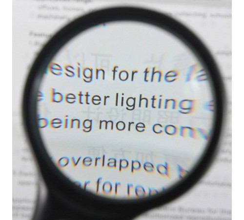 Nikula-3 Led Işıklı 3x75 mm 45x22 mm  El Büyüteç