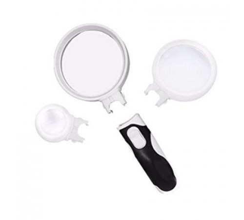 Nikula-2.5x90mm 2ledli̇ Lens Cikarilabilir Büyüteç