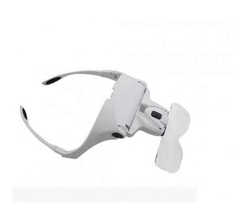 Nikula-5 Lens 1.0x-3.5x, 2led Işıklı  Ile Ayarlanabilir Gözlük Büyüteç9892B2