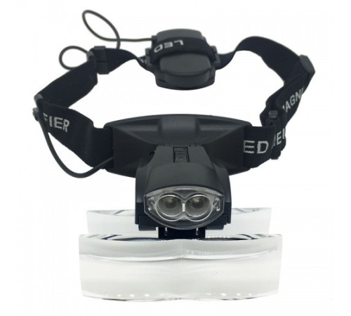 Nikula-2 Led Aydınlatıcı,5 Lens Plakaları Kask Büyüteç,cerrahi,tamir Büyüteç