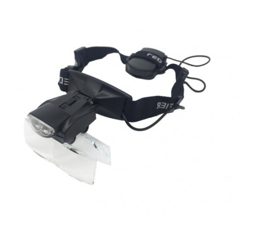 Nikula-2 Led Aydınlatıcı,5 Lens Plakaları Kask Büyüteç,cerrahi,tamir Büyüteç