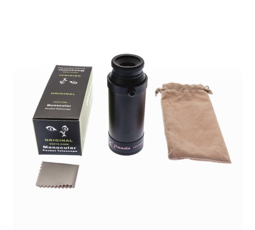 50x50 Panda Metal Gövde Tek Gözle Büyük Mercek Korsan Dürbün DSYH