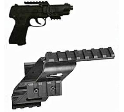 Tabanca için   Polimer Naylon  Fener, Lazer  Üst Ray  22mm