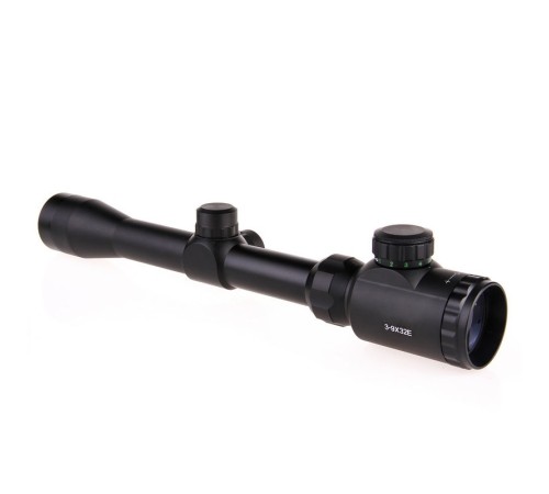 3-9x32E Spike  Zoomlu Av Tüfeği Dürbünü Tüfek çift Işık Kaynaklı