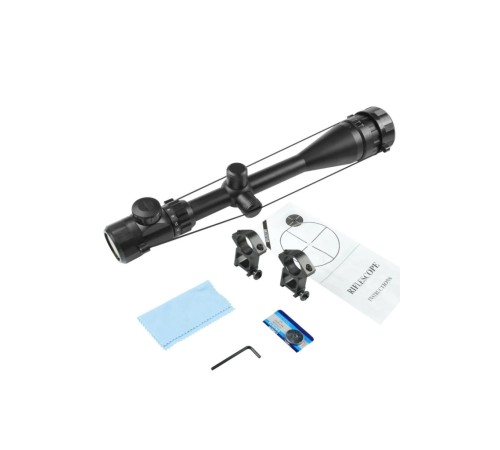 Spike 6-24x50 Aoe Tüfek Dürbünü çift Işık Kırmızı,yeşil Kaynaklı Zoomlu