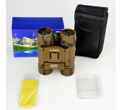 tr-tasco 12X25 El Dürbünü 1000M/56M - Geniş Görüş Alanlı Kamuflaj