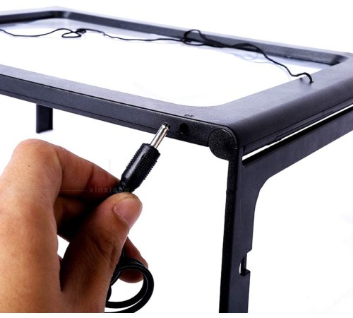 Nikula-Yaşlılar için  A4 boyutu masa tipi ışıklı okuma büyüteç th-275205b