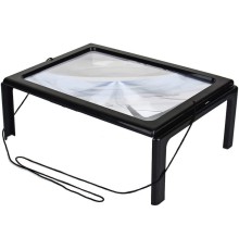 Nikula-Yaşlılar için  A4 boyutu masa tipi ışıklı okuma büyüteç th-275205b