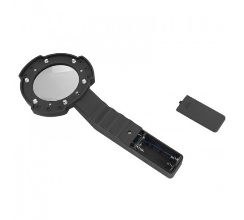 Nikula-7 Led Aydınlatma,fener,pusula,4x Büyütme Okuma Büyüteç  Th-600557