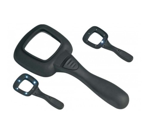 Nikula-6 Ledli Ve Mor Işıklı Büyüteç 60mm