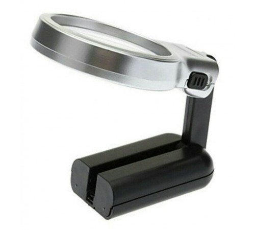 Nikula-ışıklı 3x60mm çok Fonksiyonlu Masaüstü Ayarlanabilir Büyüteç