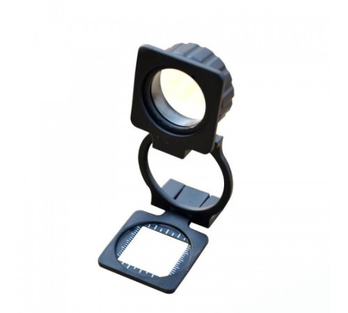 Nikula-Tekstilciler Için  Kumaş Kontrolü Büyüteç,katlanan, Metal 15x Büyütme