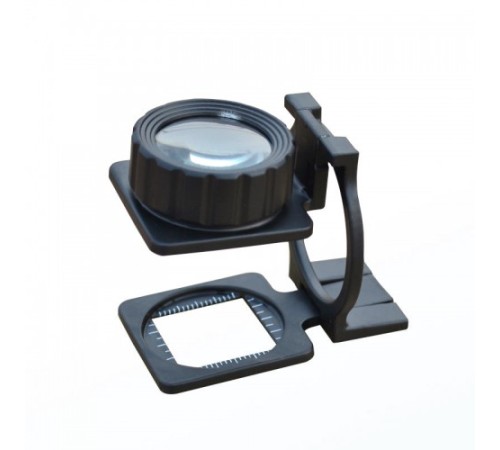 Nikula-Tekstilciler Için  Kumaş Kontrolü Büyüteç,katlanan, Metal 15x Büyütme