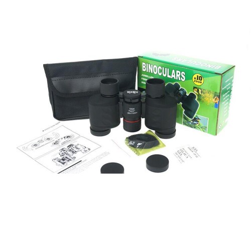 Nikula 10x24  Katlanır, Kauçuk Kaplamalı Orta Boy  El Dürbünü 1000m/76m