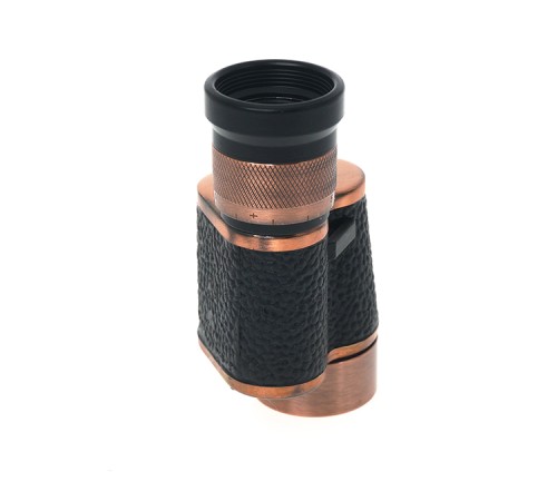 6x24  Baıgısh, Askeri Tarzi Pirinç Ve Deri Kaplamalı, Deri çantalı Monocular Dürbün Princ