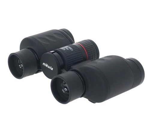 Nikula 10x24  Katlanır, Kauçuk Kaplamalı Orta Boy  El Dürbünü 1000m/76m