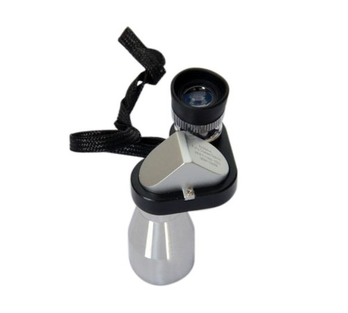 8x20 Tekli Dürbün Monoküler Mini Dürbün Kırmızı Camlı Avuç Içi Dürbünü