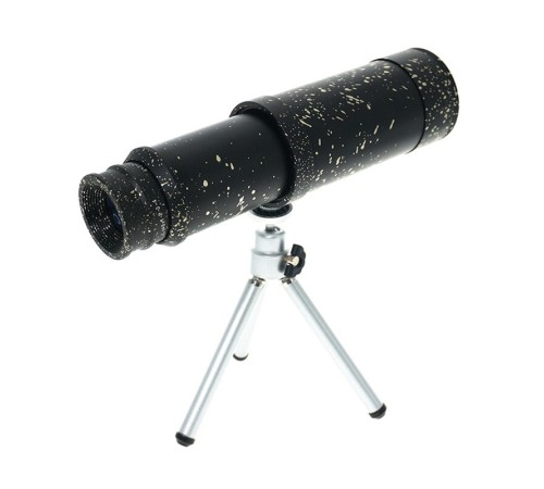 50x50 Panda Metal Gövde Tek Gözle Büyük Mercek Korsan Dürbün SYH