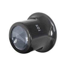 Nikula-10x Büyütmeli,saat,takı Onarım Için  Cam Lensli Optik Göz Büyüteç