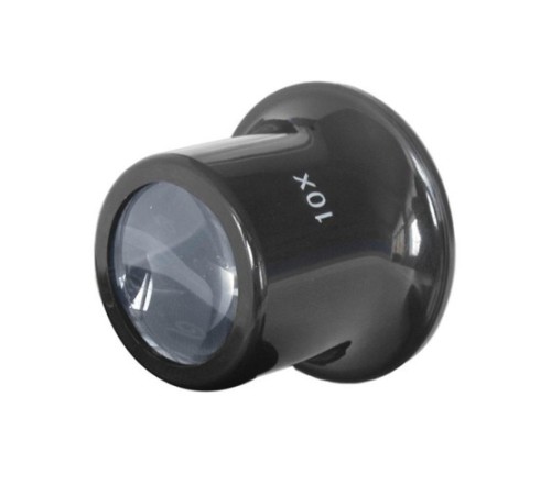 Nikula-10x Büyütmeli,saat,takı Onarım Için  Cam Lensli Optik Göz Büyüteç