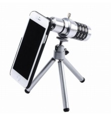 İphone5,5s,i̇phone4.4s Için Alüminyum 14x Optik Zoom Yakından Görüntü çekme Dürbün
