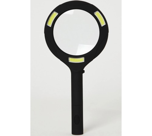 Nikula-3 Ledli Işıklı El Büyüteci 250 Lümen Beyaz Işık Büyüteç 3x Zoom Tamirci Büyüteç wt-374